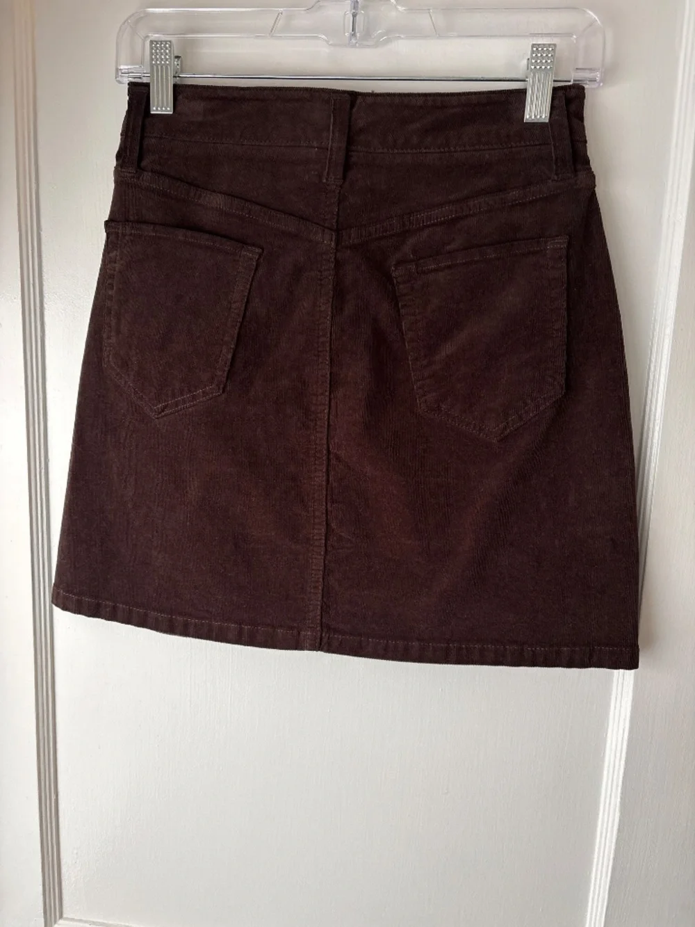 Market & Spruce Adalee Brown Corduroy Skirt, Sz 2P, NWT